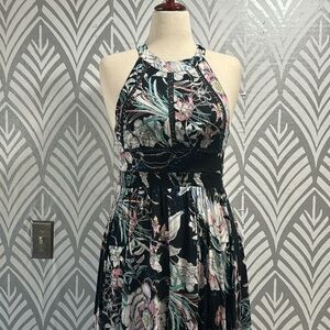 NLW halter dress